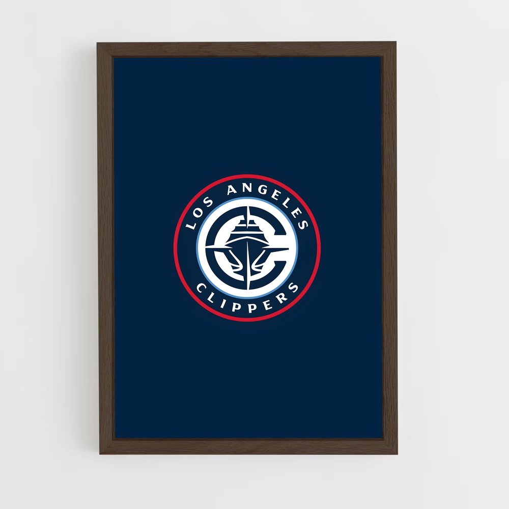 Poster Clippers Nation – affiche Basketball (vue 5)